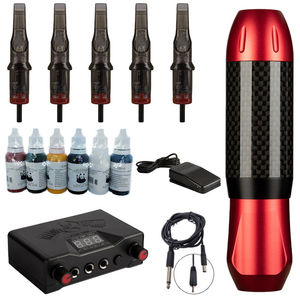 Kit de Máquina de Tatuaje Rotativa Magnética Premium, Maquillaje Permanente, Sombreado, Motor Estable, Kit de Tatuaje Profesional para Estudio PMU - Product Image 1