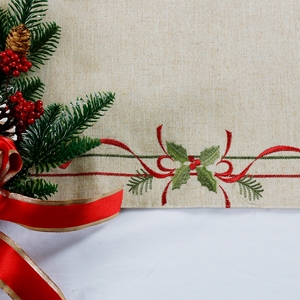 Owenie vàng thêu long lanh sáng bóng vải phòng khách trang trí món quà giáng sinh thêu bảng <span class=keywords><strong>Runner</strong></span> - Product Image 4