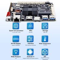 Nueva Placa de Circuito Android y Placa Base de Radio con 64 GB de RAM DDR Basada en Rockchip RK3566 para Aplicaciones de Conferencia y Audio