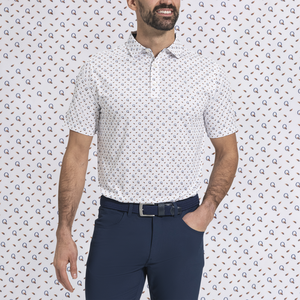 Custom Logo <b>Summer</b> Short Sleeve 87.3% Polyester 12.7% Spandex Dry Fit Soft Sports Printed <b>Mens</b> Golf Business Polo <b>Shirt</b> - Product Image 5