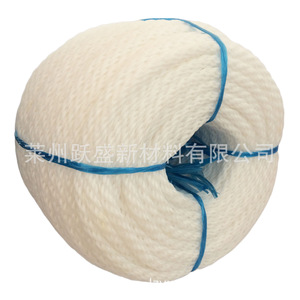 El fabricante suministra cuerda de polietileno blanca tipo diamante, cuerda trenzada de polietileno de 12 hebras tipo diamante, cuerda para bolsas de una tonelada, cuerda para ribetes de bolsas de una tonelada. - Product Image 3