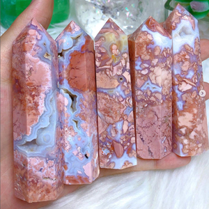 Obelisco de Labradorita con Destello Azul, Cristal Natural al por Mayor, Piedra Preciosa Suelta para Manualidades y Decoración del Hogar - Product Image 6