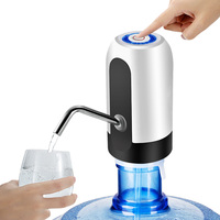 Bomba dispensadora de água sem fio, manual de baixa pressão