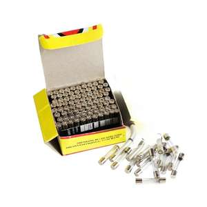 125V 250V 0.5A 0.63A 1A 2A 3.15A 5A 6.3A 10A 15A 5x20 6x30 Fusível de vidro cerâmico - Product Image 2