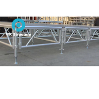 Offre Spéciale scène de concert en plein air portable en aluminium avec fond Truss