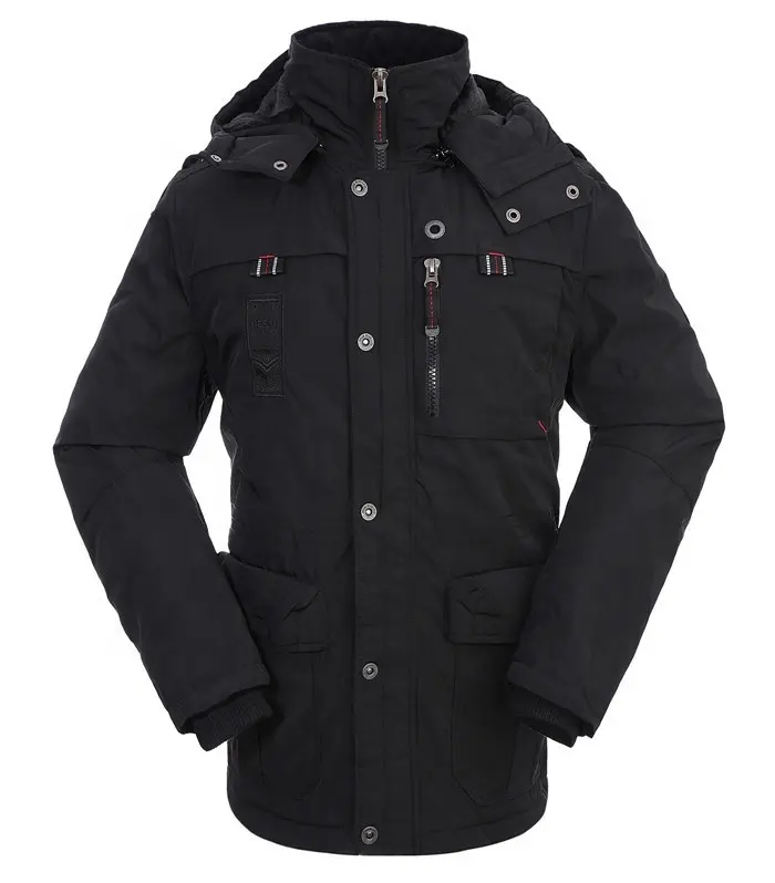 High Quality Wholesale Custom Logo Winter Outdoor Puffer Work Mens Fur Long Down Jackets 2021