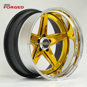 <span class=keywords><strong>ล้อ</strong></span>โครเมียมสีทองและสีเงิน ขนาด 20x9 20x11 <span class=keywords><strong>ล้อ</strong></span>ใหญ่ขอบลึกแบบดิสก์ฟอร์จ 3 ชิ้น สำหรับ<span class=keywords><strong>ล้อ</strong></span> <span class=keywords><strong>Rotiform</strong></span> - Product Image 4