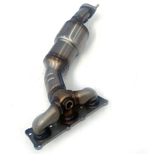 Premium nouveau convertisseur catalytique en acier inoxydable 304 <span class=keywords><strong>catalyseur</strong></span> de purification d'échappement d'origine pour BMW série 5 2005-2010 E60 EPA - Product Image 3