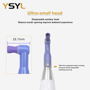 Zahnarzt Chirurgische Instrumente Kunststoff <span class=keywords><strong>Dental</strong></span> Elektrischer Polierer Prophy Maschine Wiederauf ladbare Batterie 500 ~ 3000 U/min für Mundhöhle - Product Image 3