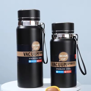 Thermos intelligent en acier inoxydable de 1L avec affichage numérique LED de la température pour l'extérieur, bouteille d'eau isotherme pour la vente en gros - Product Image 2