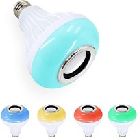 Magic dragon-ampoule musicale LED avec télécommande, 24 boutons, pour IOS et Android, avec haut-parleur intégré, couleur changeante, Base E26/27