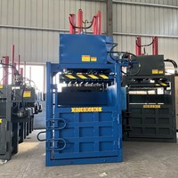 Compactadora Vertical Hidráulica de Alta Calidad en Oferta, Enfardadora Vertical para Cartón y Papel Reciclado