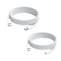 Datos de carga rápida de nailon 60W, 1m, PD 20W, sincronización de cargador de teléfono rápido para ordenador, impresora Samsung, carga USB 3,0 5A EU/US
