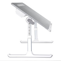 Xgear — support de table pliable en cuir PU pour ordinateur portable, réglable en hauteur, pour lit, bureau, K7