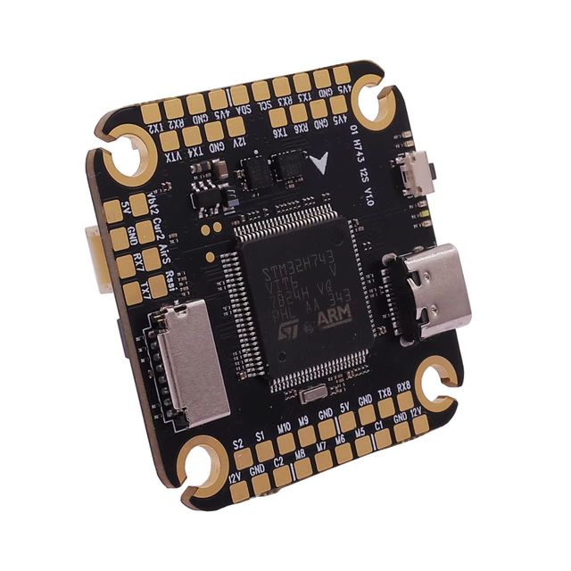 HAKRC H743 Flight Controller STM32H743VIT6 40*40mm 2s-8s for Racing Drone