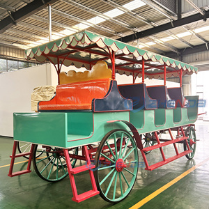 Carroza de Caballos Retro Clásica Antigua Eléctrica para Turismo, Homologada para Circular por la Calle - Product Image 4