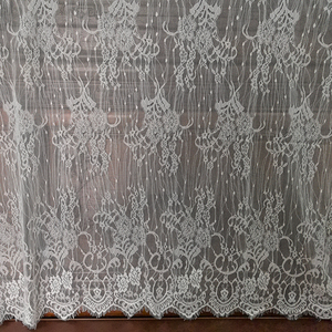 Tessuto <span class=keywords><strong>in</strong></span> <span class=keywords><strong>pizzo</strong></span> bianco e nero di alta qualità per abiti <span class=keywords><strong>tende</strong></span> ciglia eco-friendly per scarpe e borse - Product Image 6