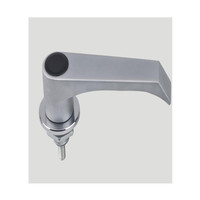 Accessoires de quincaillerie de déverrouillage de clé en alliage de zinc ignifugé anti-effraction avec coffres-forts de porte