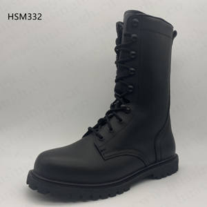 Botas de Combate ZYF para Hombre, Duraderas, para Caminos de Grava, con Aumento de Altura de 14 Pulgadas, Color Negro, para Expediciones HSM037 - Product Image 3