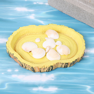 Ciotola <span class=keywords><strong>per</strong></span> <span class=keywords><strong>Acqua</strong></span> in Resina Ecologica <span class=keywords><strong>per</strong></span> Rettili, Piatto <span class=keywords><strong>per</strong></span> Alimentazione di <span class=keywords><strong>Tartarughe</strong></span> e Lucertole, Piccolo Piatto Giallo <span class=keywords><strong>per</strong></span> <span class=keywords><strong>Tartarughe</strong></span> - Product Image 5