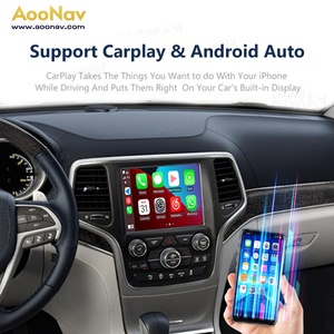 AOONAV Linux Decoder Box Mirror Link for Jeep Grand Cherokee 2014-2019 Wireless Apple CarPlay Android Auto <b>Stereo</b> Upgrade - Product Image 4