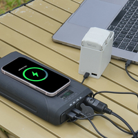 Nouvelle Arrivée 2026 – Batterie Externe 15W à Recharge Sans Fil 3.6V 275Wh pour Pêche et Camping avec Sortie USB-C PD 100W et Alimentation 12V DC