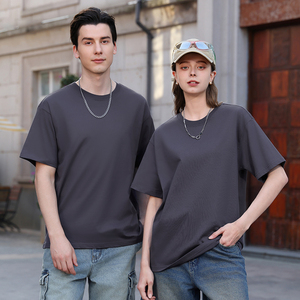 Vendita Diretta dalla Fabbrica, T-Shirt Nera 100% Cotone, Maglietta Oversize <span class=keywords><strong>Personalizzata</strong></span> di Alta Qualità per Uomo e Donna - Product Image 2