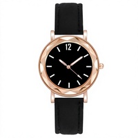 Montre à quartz pour femme Wish, nouveau style, cadran minimaliste, bracelet en acrylique mat, boîtier en alliage 36 mm, épaisseur 10 mm, affichage à aiguilles