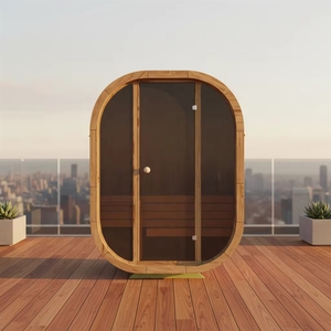 <span class=keywords><strong>Sauna</strong></span> de Alta Gama para Exteriores, Baño de Vapor para 1-2 Personas - Product Image 3