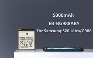 Remplacement de <span class=keywords><strong>batterie</strong></span> d'accessoires de téléphone intelligent de la EB-BG988ABY 5000mah de marchandises de tache pour la <span class=keywords><strong>batterie</strong></span> de Samsung <span class=keywords><strong>Galaxy</strong></span> <span class=keywords><strong>S20</strong></span> <span class=keywords><strong>Ultra</strong></span> G988 - Product Image 3