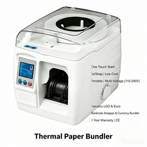 Empaquetadora de Billetes Portátil Multivoltaje de Bajo Costo con Arranque de un Toque para Monedas Globales (<span class=keywords><strong>USD</strong></span>, Euro) - Product Image 1