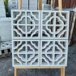 Blocs de béton ajourés personnalisés pour murs extérieurs d'hôtels et de villas, cloisons intérieures et extérieures - Product Image 1
