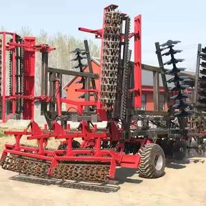 Grada de discos compensada de alta eficiencia de 2,5 metros con componente de núcleo de motor de sistema hidráulico para labranza agrícola - Product Image 6