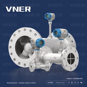 Débitmètre à <span class=keywords><strong>vortex</strong></span> surchauffé en acier inoxydable DN100 Hart Pulse IP65 DC24V 4-20mA Acides Précision +/-0,05% OEM disponible VNER - Product Image 4
