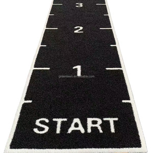 Tapis d'exercice en <span class=keywords><strong>gazon</strong></span> <span class=keywords><strong>artificiel</strong></span> 1,5 m x 0,9 m pour salle de sport à domicile, <span class=keywords><strong>gazon</strong></span> synthétique doux et confortable pour exercices au sol, poussée de traîneau, étirements - Product Image 2