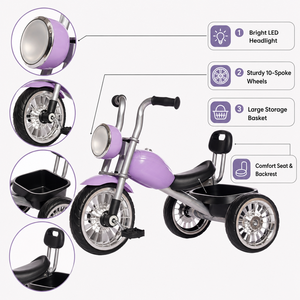 GEEN Vente <span class=keywords><strong>en</strong></span> gros Tricycles pour enfants de qualité CE, tricycles colorés pour enfants, jouet pour enfants de 1 à 5 ans - Product Image 2