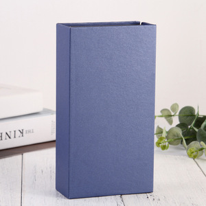 Cajas de regalo de embalaje de cartón rígido en forma de <span class=keywords><strong>libro</strong></span> <span class=keywords><strong>azul</strong></span> de lujo papel Kraft inserto de espuma EVA Hardware afeitadora embalaje de crema de afeitar - Product Image 3