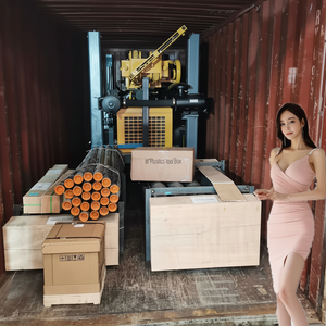 เครื่องเจาะระบบไฮดรอลิกแบบลึก300 metes เครื่องเจาะน้ำขนาดเล็กพร้อมฟังก์ชั่นเคลื่อนย้ายเร็ว - Product Image 1