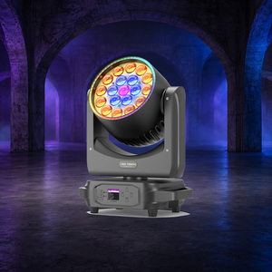 ไฟหัวขยับ 220W RGBW ซูม 10-60 องศา แพน-ทิลท์ 540x220 องศา DMX512 สำหรับงานเวที - Product Image 2