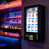 Distributeur automatique mural compact à SDK ouvert, écran tactile 32 pouces, construction métallique, lecteur de cartes, vérification d'identité pour cigarettes