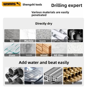 Forets spéciaux de qualité industrielle pour le carrelage, le béton, le <span class=keywords><strong>verre</strong></span> et le bois pour le perçage du marbre avec perceuse électrique - Product Image 5