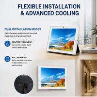 Nueva Tablet Android de 8 Pulgadas con Pantalla Táctil IPS, Rockchip Quad Octa Core, GSM 3G 4G, Wi-Fi, POE, NFC, RJ45, Ethernet, Pantalla Comercial