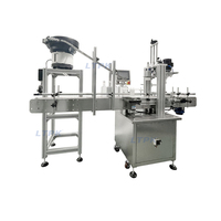 Machine de capsulage automatique électrique avec alimentateur vibrant pour bouteilles en plastique/verre, cosmétiques et pesticides