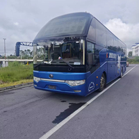 Autocar de tourisme de luxe d'occasion de 12 m, ZK6122, autocar de haute qualité, 51 places, prix super bas en stock