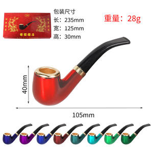 Futeng Kleurrijke Goedkope Hars Roken Pijp Hot Selling Economische Hars Tabak Pijp Groothandel Plastic Tabak Pijp - Product Image 6