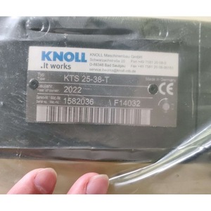 Bomba centrífuga Knoll Screw Pump Kts 25-38-T fabricada en Alemania - Product Image 2