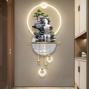 تصميم شعبي جديد ضوء صيني فاخر مضيء ممر لوحة زخرفية ممر جدارية جدار الفن أدى ضوء اللوحة - Product Image 3