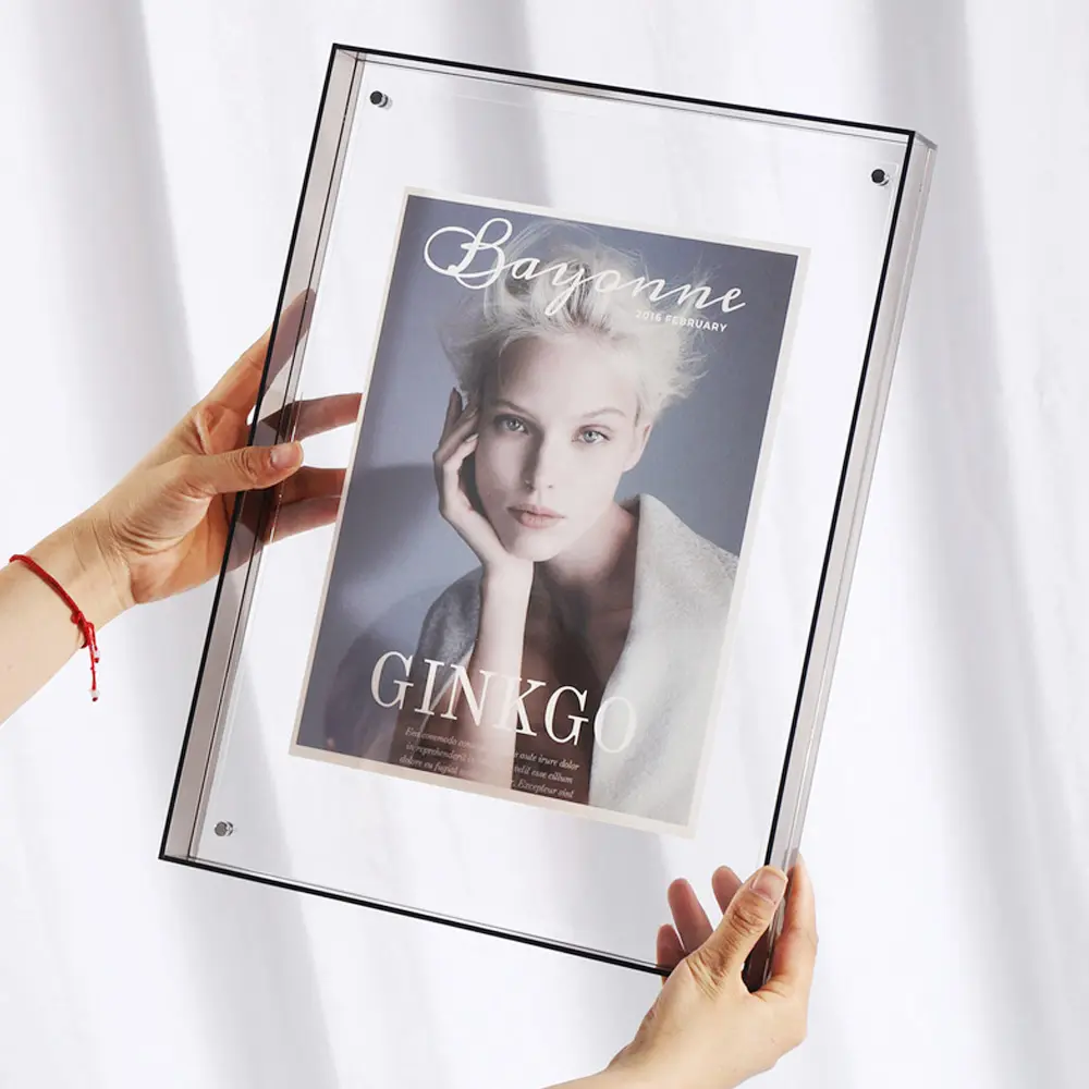 Acrylic photo frame  diy transparent poster photo frame