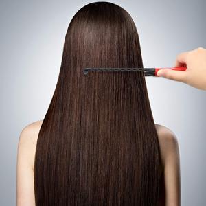 Bán buôn bán hàng trực tiếp gấp nhựa V loại tóc ép tóc lược DIY cắt tóc tạo kiểu tóc lược bàn chải - Product Image 4