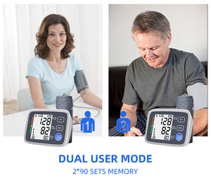 Atacado eletrônico máquina de pressão arterial, tensiômetro digital <span class=keywords><strong>monitor</strong></span> de pressão arterial braço superior com manguito grande - Product Image 6